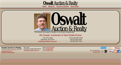 Desktop Screenshot of oswaltauction.com